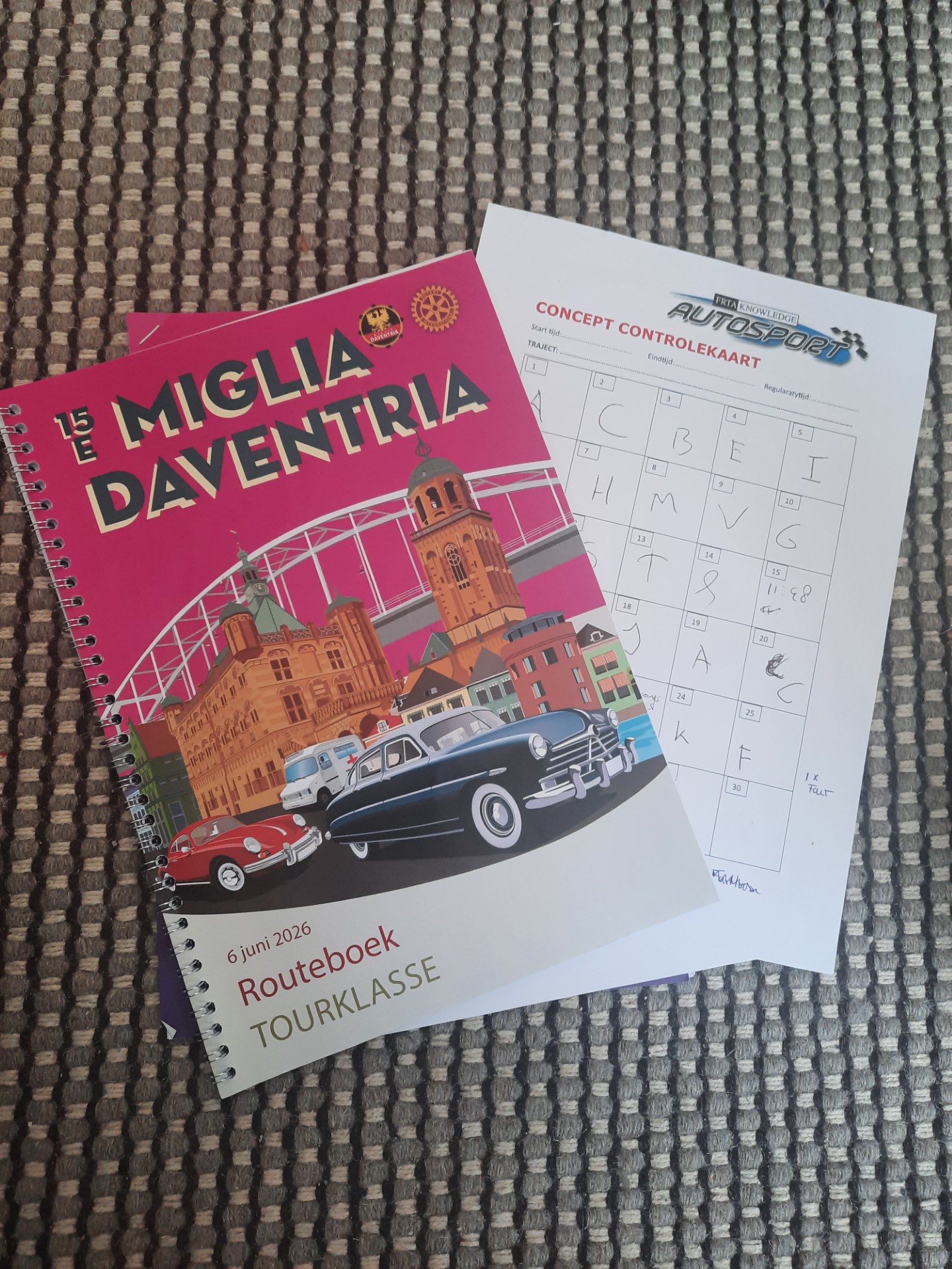 Miglia Daventria 2026 routeboek